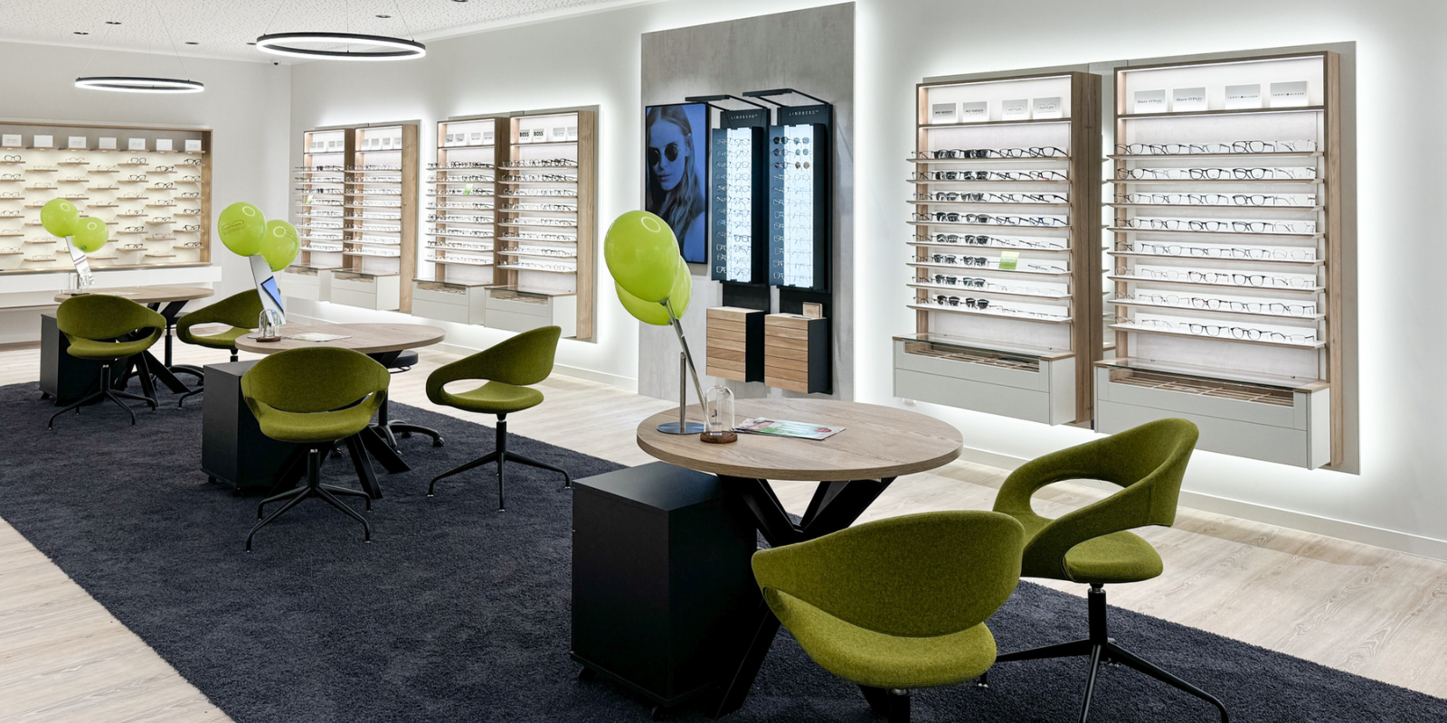 Modernes Design und klares Ambiente